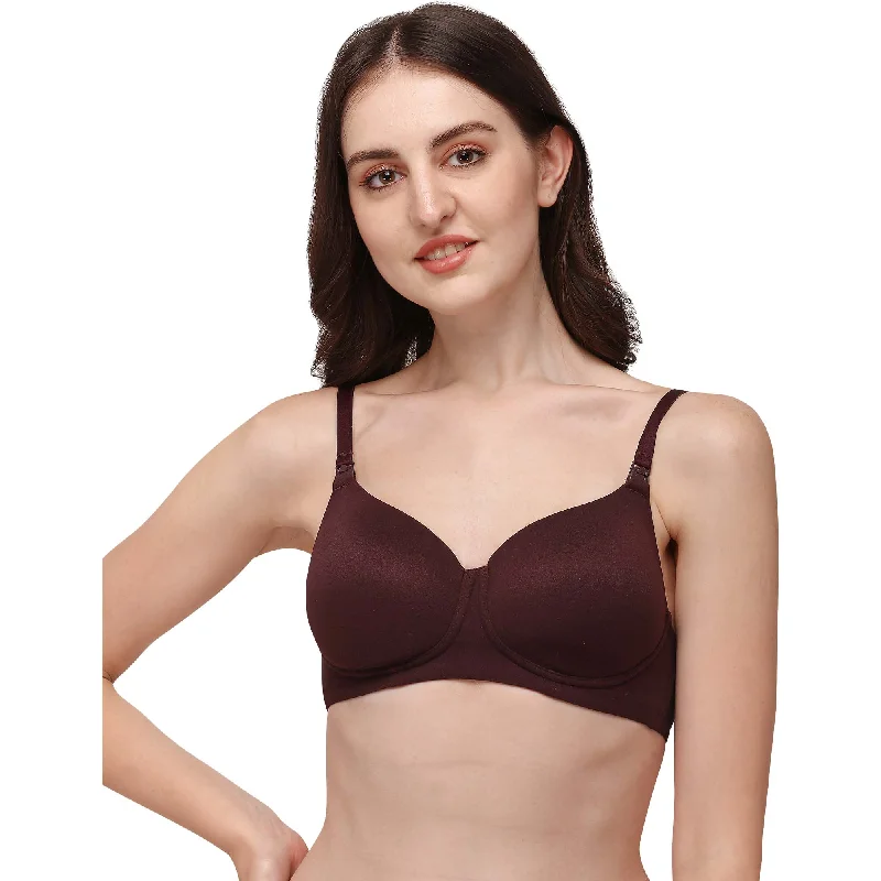 Full Coverage Padded Non Wired Nursing Bra-CB-128