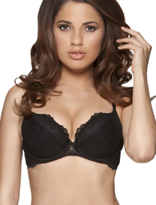 Gossard Superboost Underwire Plunge Bra, Black | Gossard Plunge Bra in Black