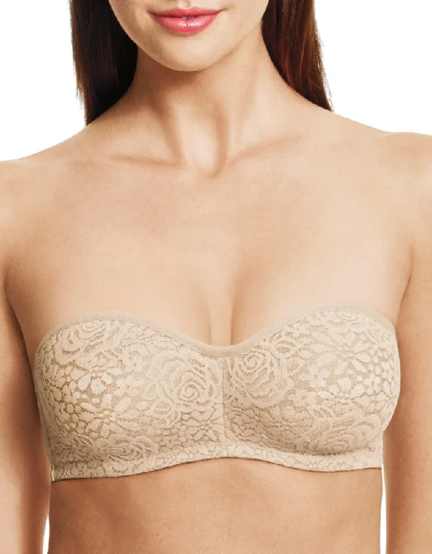 Wacoal Halo Lace Strapless Underwire Bra 854205