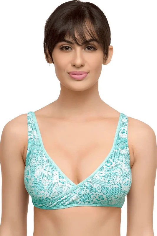 Organic Cotton Antimicrobial Sleeping/Feeding Bra-IMB007D