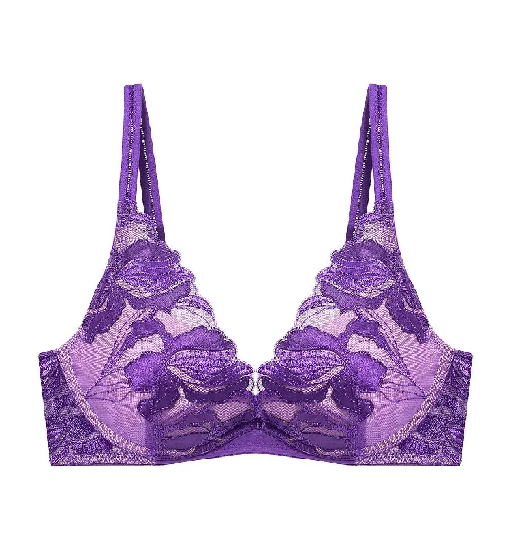 IRIS NON WIRED PUSH UP DEEP V BRA