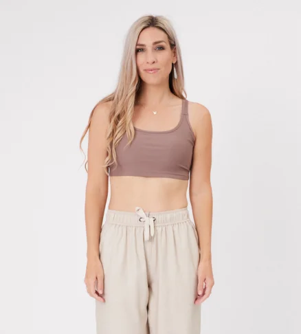 Longline Sports Crop