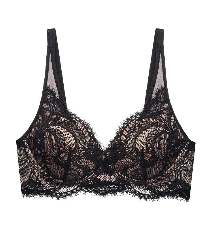 LOVE LACE NON-WIRED PUSH UP BRA