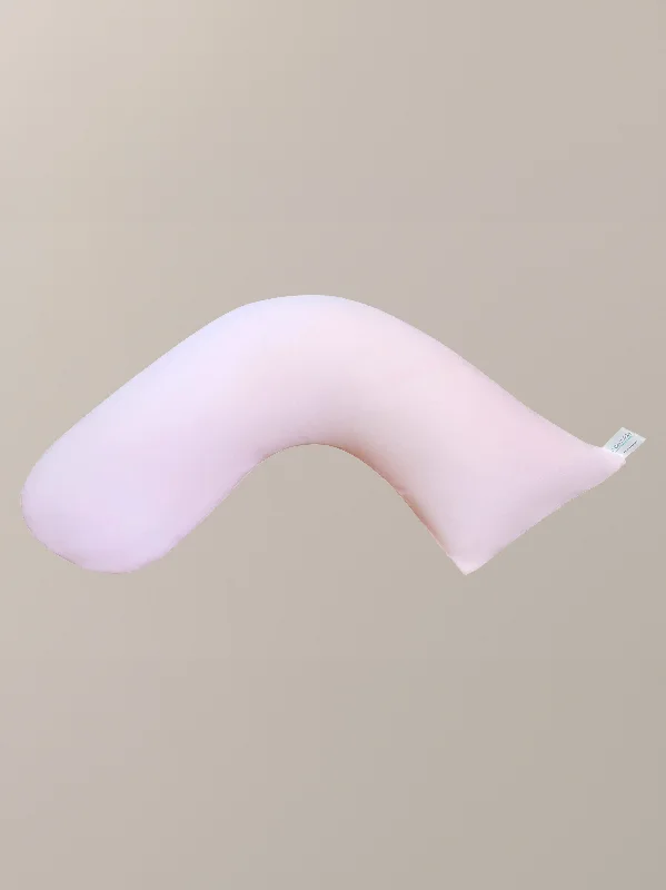 Luna Lullaby - Nursing Pillow | Baby Pink Smooth