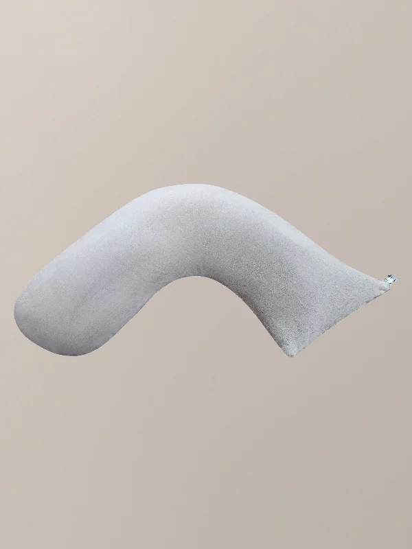 Luna Lullaby - Nursing Pillow | Grey Smooth