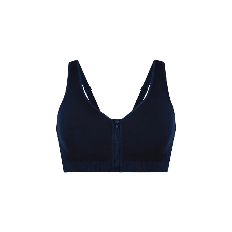 Lynn Maritime Blue Post Mastectomy Bra Bilateral