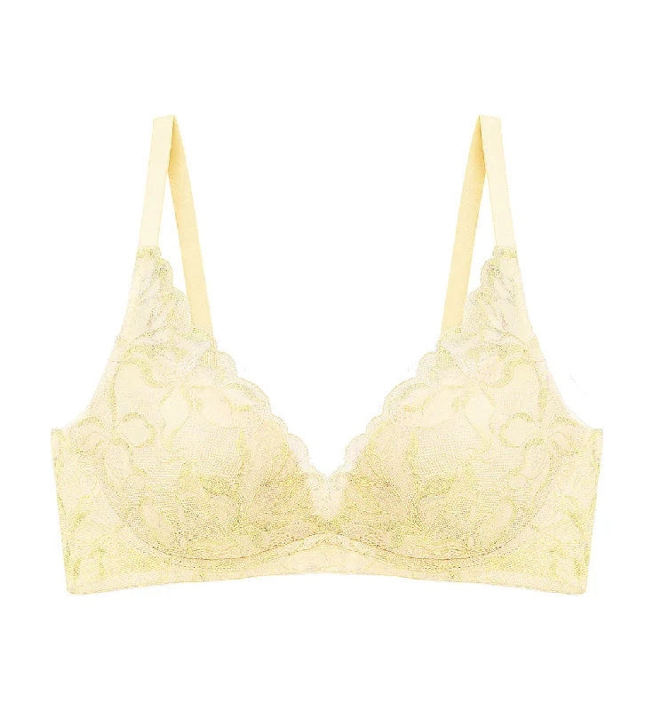 Magnolia Lace Non Wired Push Up Deep V Bra