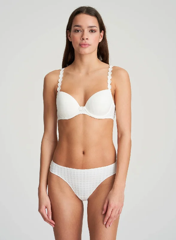 Marie Jo: Avero Padded Plunge Bra Natural