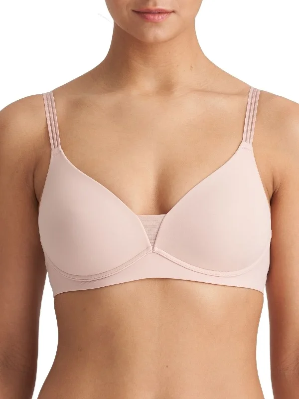 Louie Full Cup Wireless Bra - Powder Rose