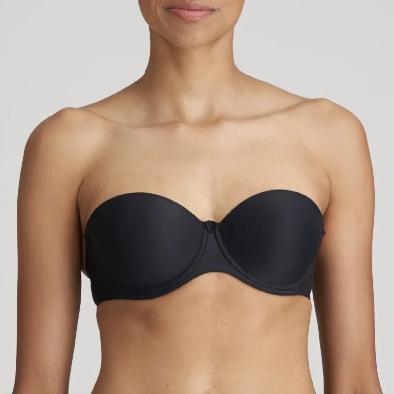 Marie Jo Tom Strapless Bra in Charcoal 0120828