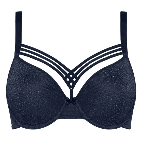 Marlies Dekkers Dame de Paris Plunge Bra Sparkling Blue