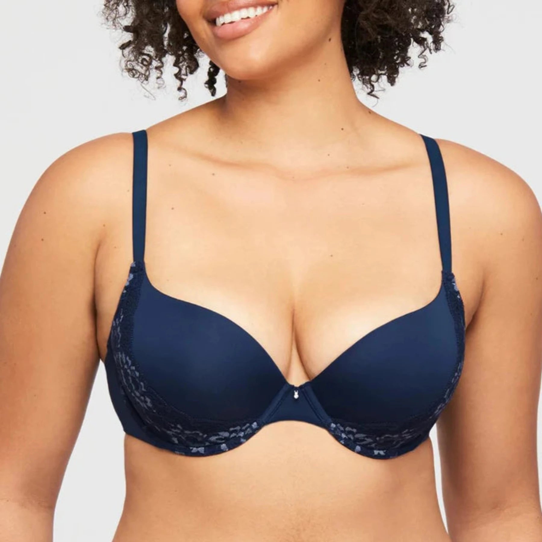 Allure Light Push-Up Bra 9316 - Gemstone Blue/Heaven