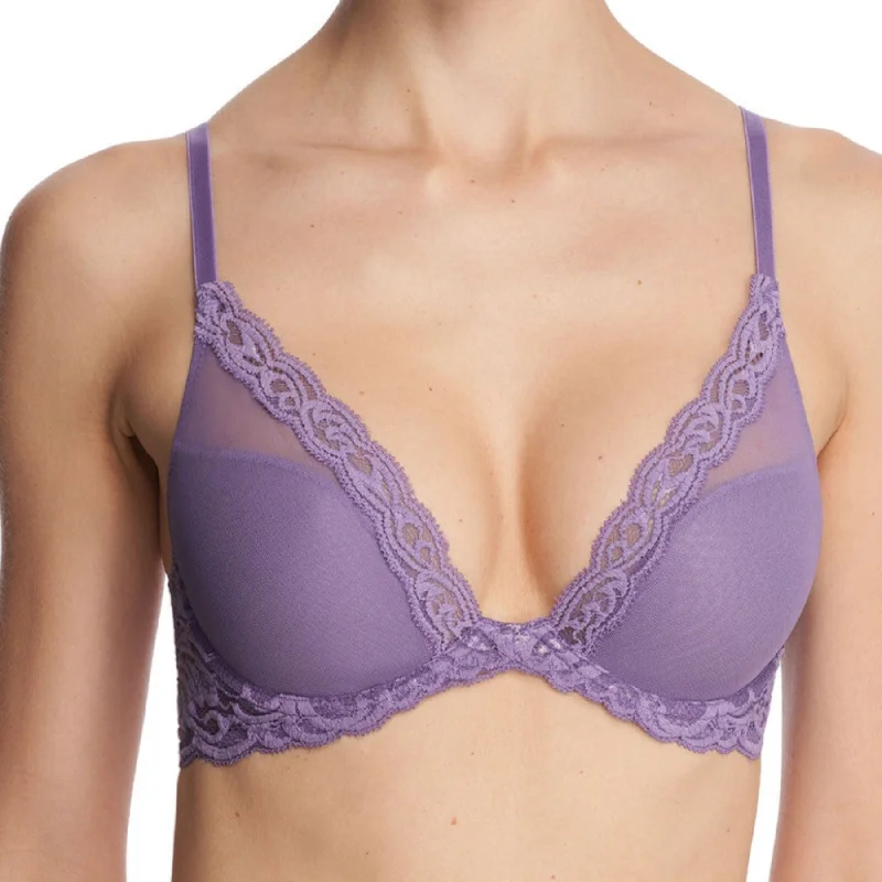 Feathers Contour Plunge Bra 730023 - Purple Haze