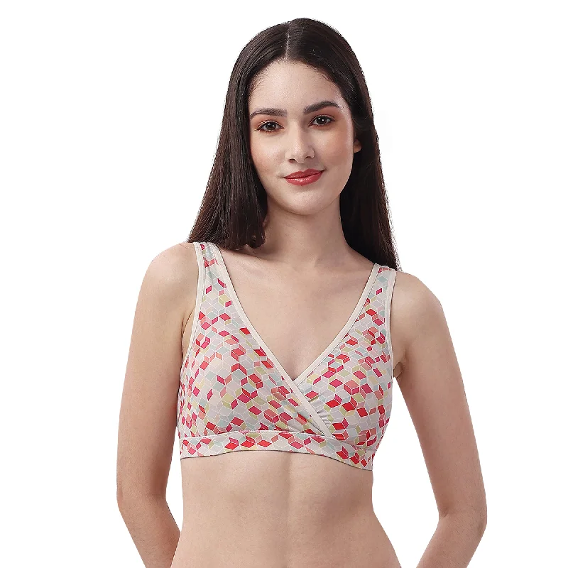 Non Padded Non Wired Lounge Bra with Removable Cups BB-05