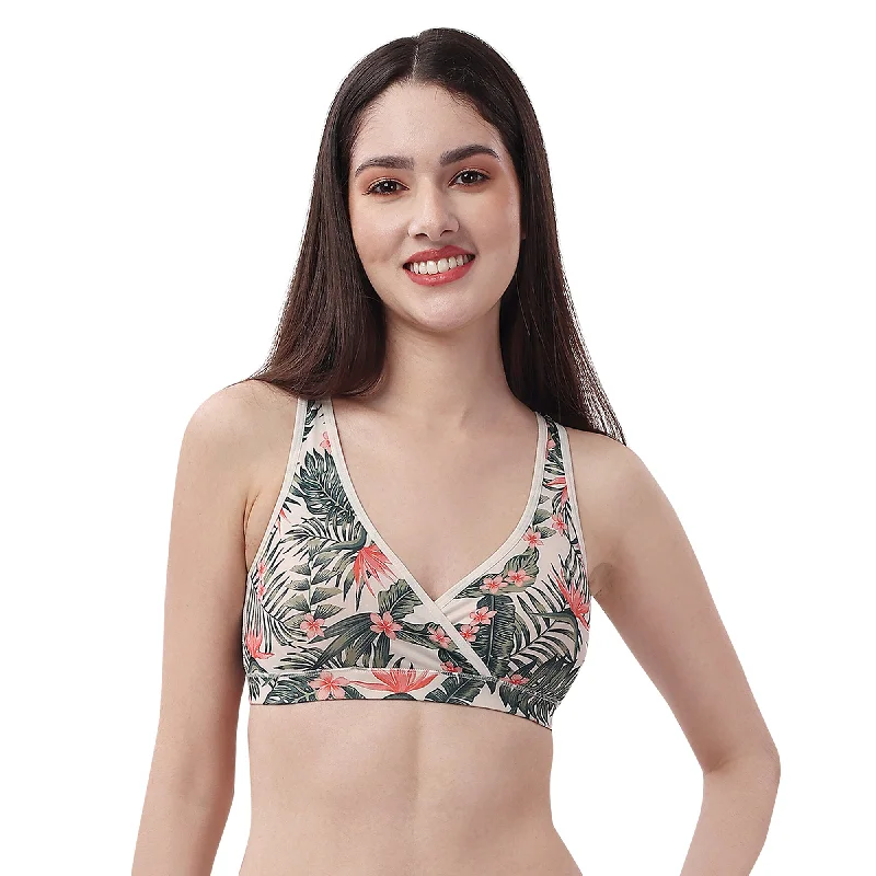 Non Padded Non Wired Lounge Bra with Removable Cups BB-05