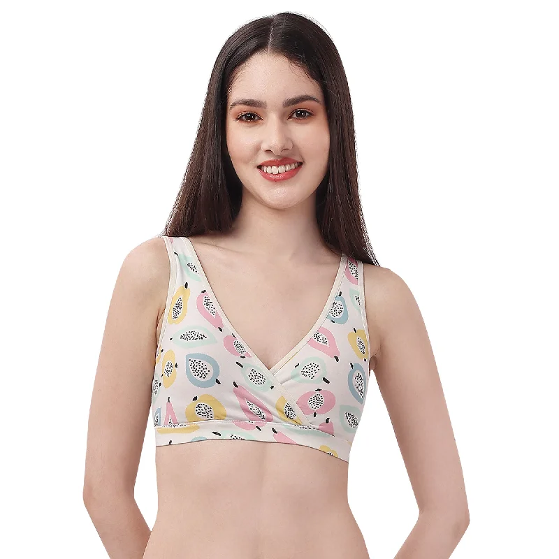 Non Padded Non Wired Lounge Bra with Removable Cups BB-05