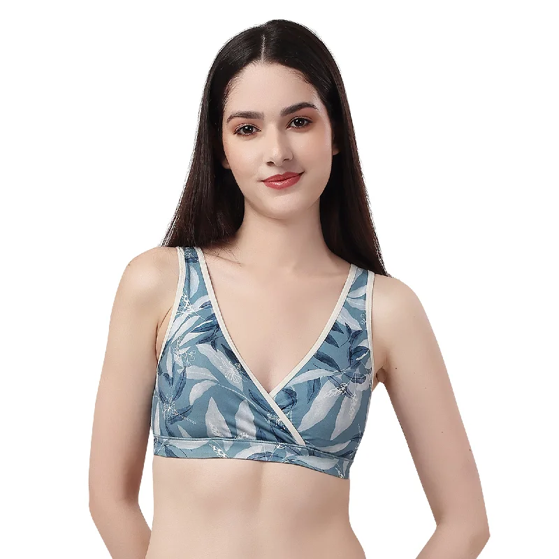 Non Padded Non Wired Lounge Bra with Removable Cups BB-05