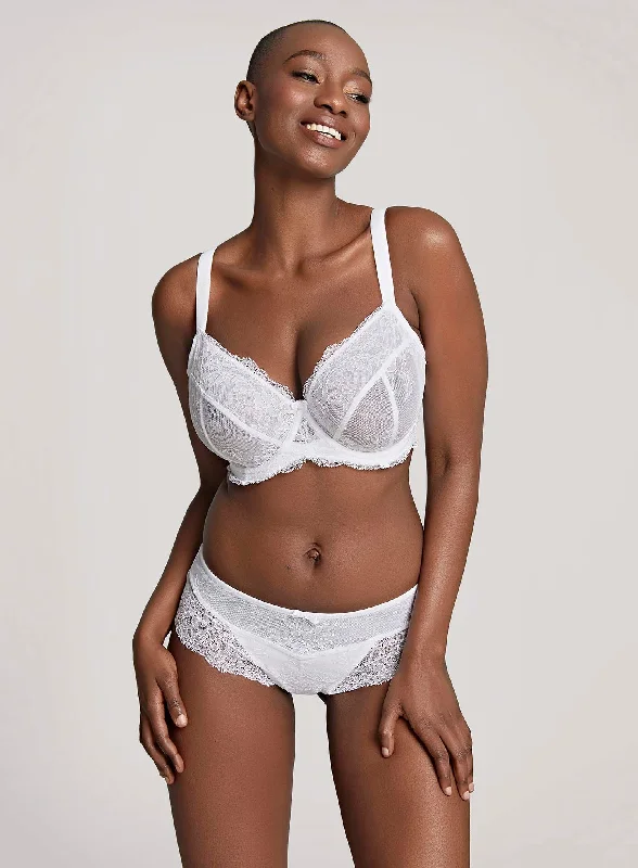 Panache: Ana Plunge Bra White