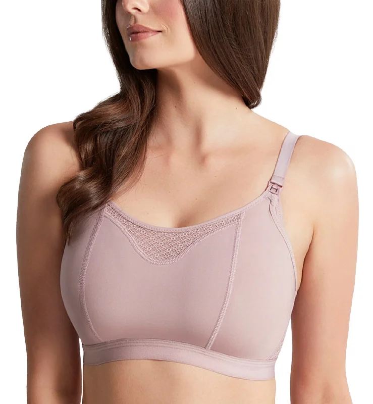 Panache Katherine Non-Wire Molded Crop Nursing Bra (10391) - Vintage