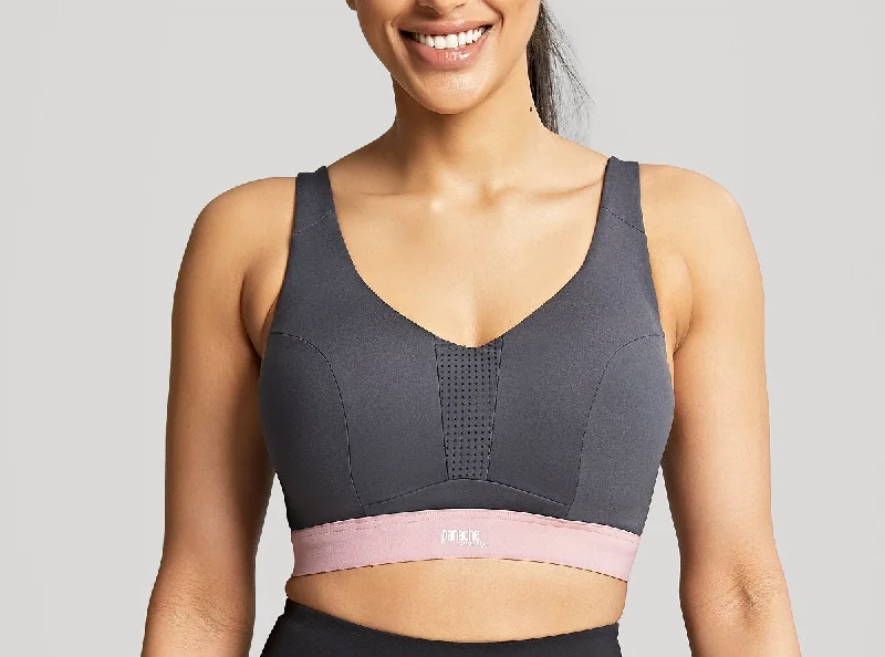 Panache Ultra Perform Charcoal Sports Bra 5022