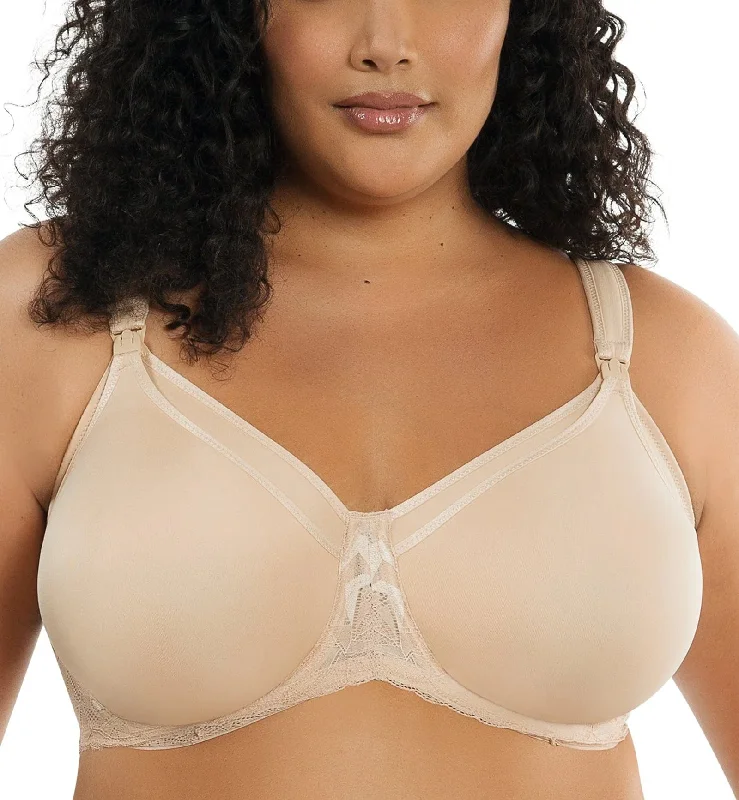 Parfait Leila Seamless Underwire Nursing Bra (NB502) - Bare