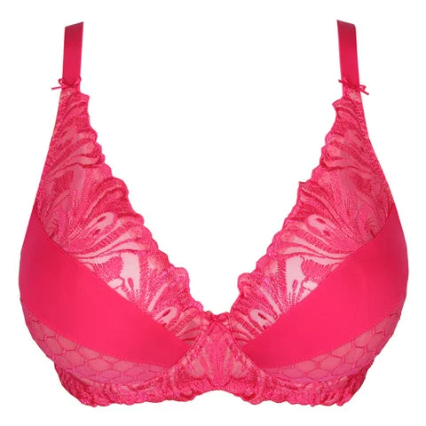 Prima Donna Disah Plunge Bra Electric Pink