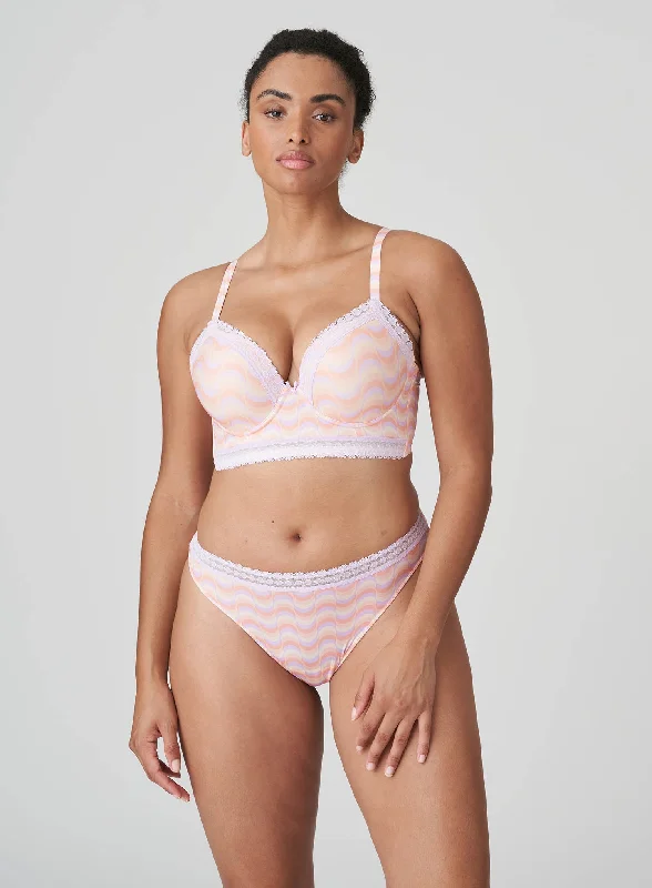 PrimaDonna Twist: Goleta Padded Plunge Longline Bra Vintage Summer