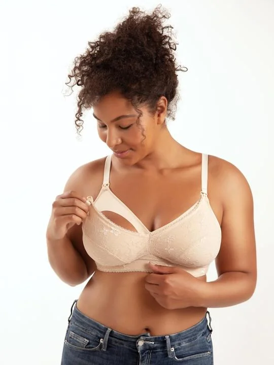 Rain Wireless maternity bra - Porcelain - P5842