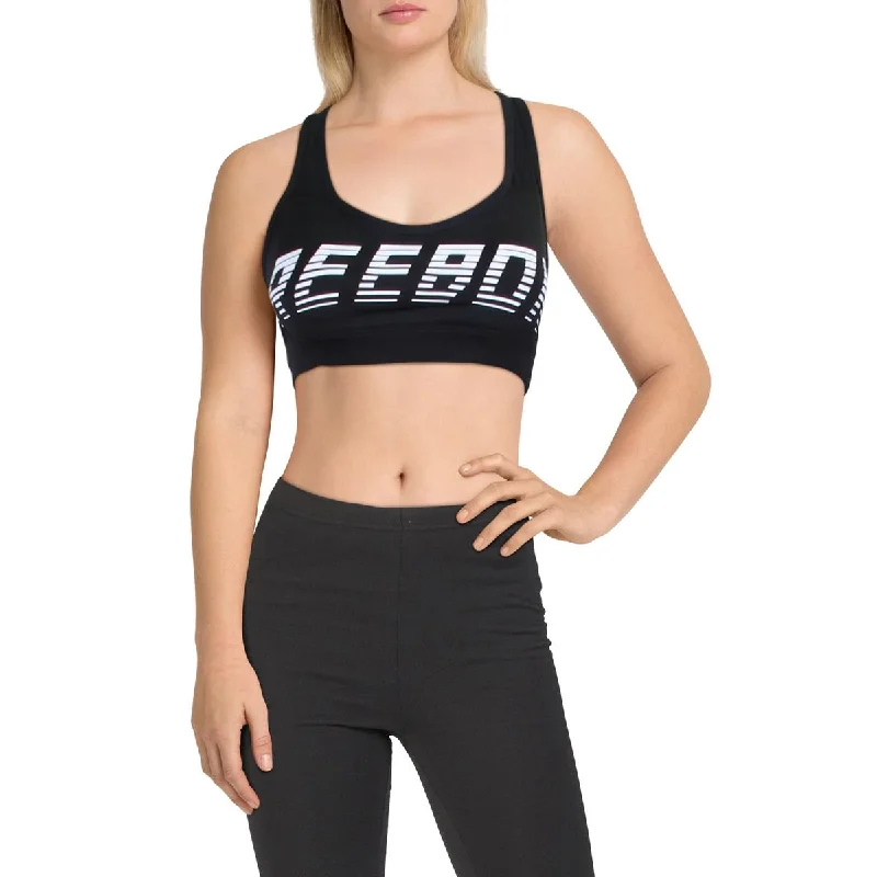 Reebok Womens Hero Racer Medium Support Fitness Sports Bra