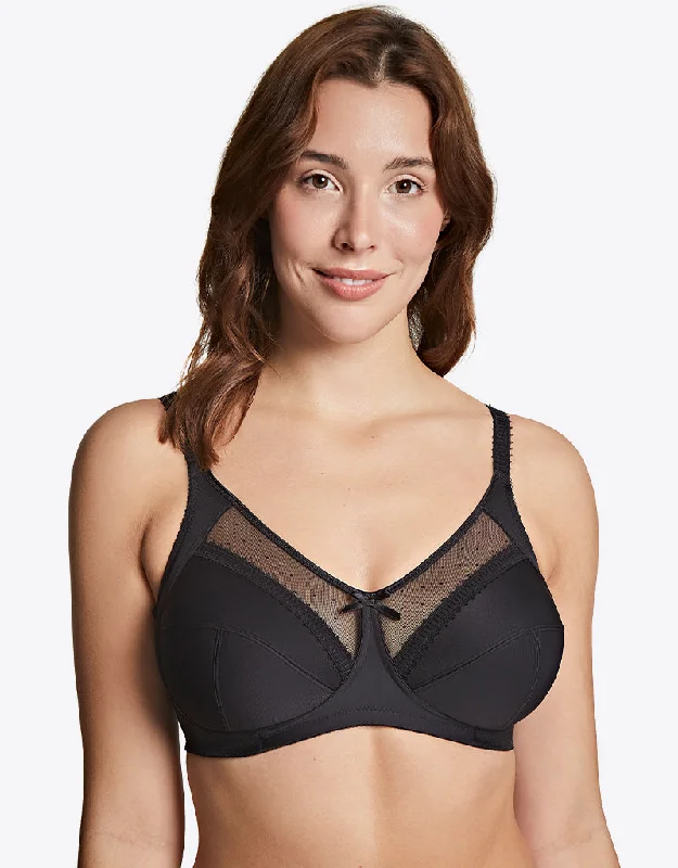 Royce Charlotte Comfort Bra Black