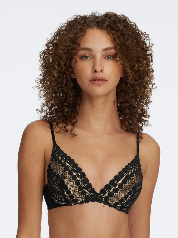 Seduced Geo Dot Push-Up Bra