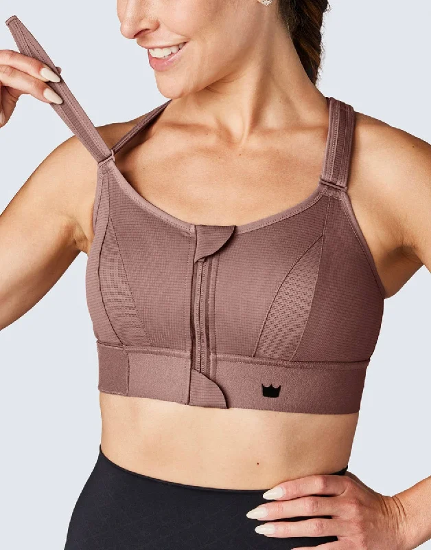 SheFit Ultimate Rose Taupe Sports Bra 110002