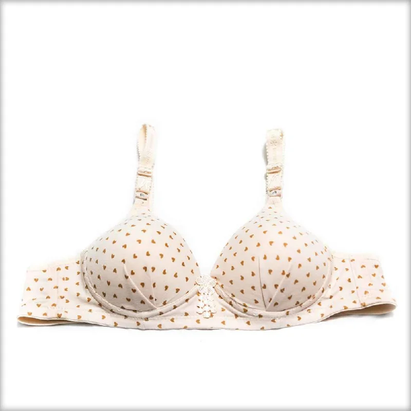 Single Padded Off-White Bra