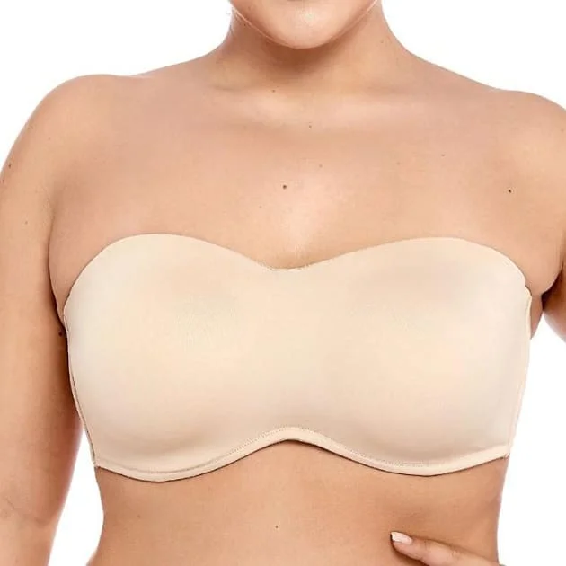 Smooth Convertible Strapless Beige Minimizer Bra