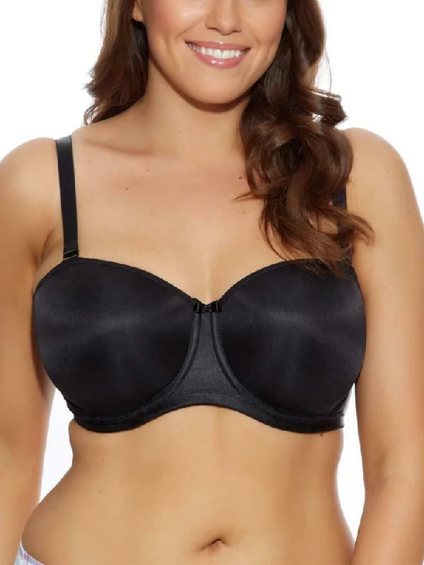 Smoothing Foam Moulded Strapless Bra - Black