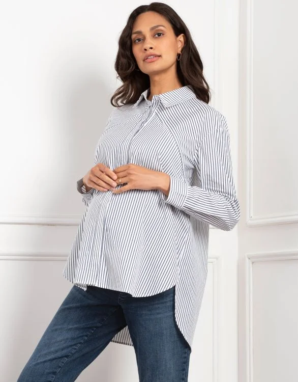 Pinstripe Blouse