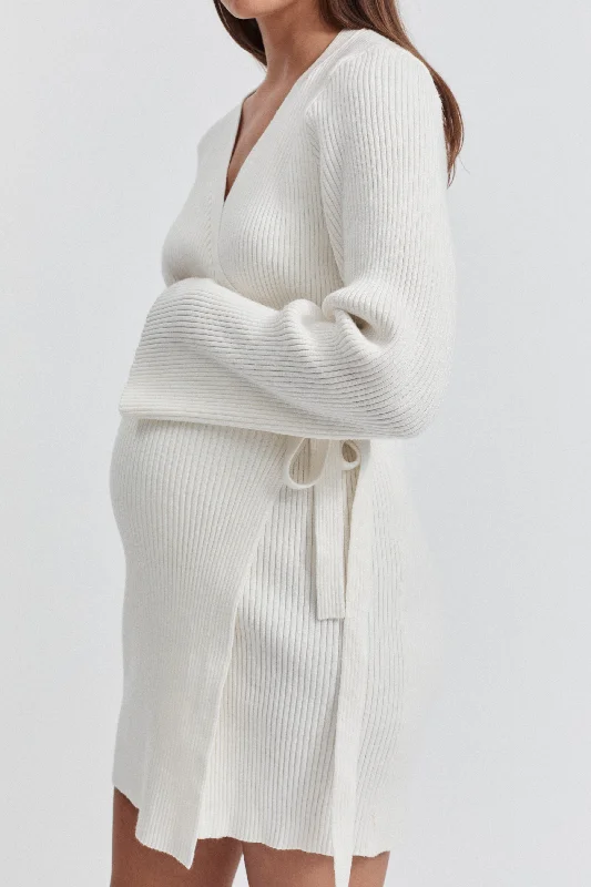 Grace Knit Wrap Dress - FINAL SALE