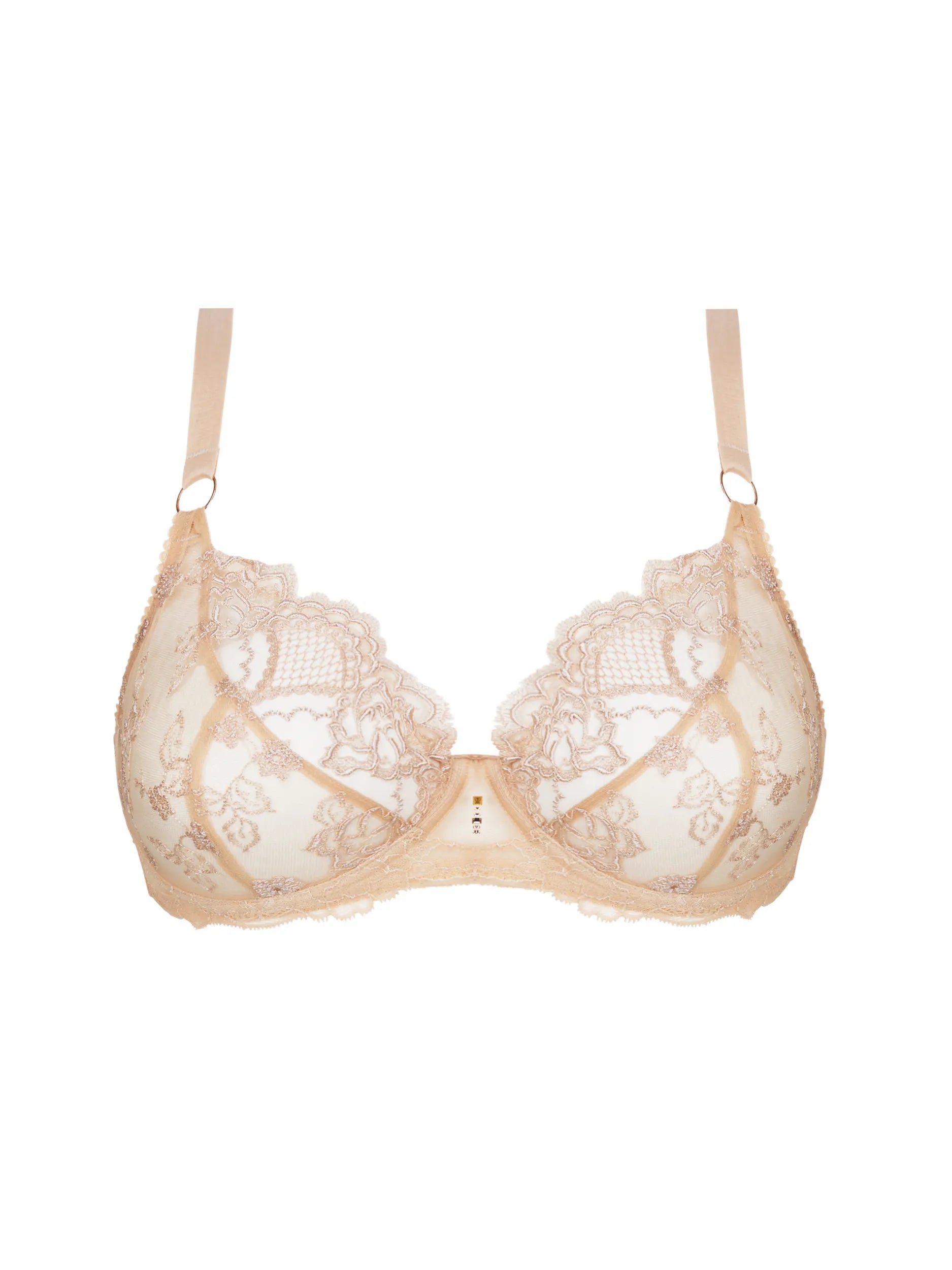 Sublime En Dentelle 3/4 Cup Bra In Nude - Lise Charmel