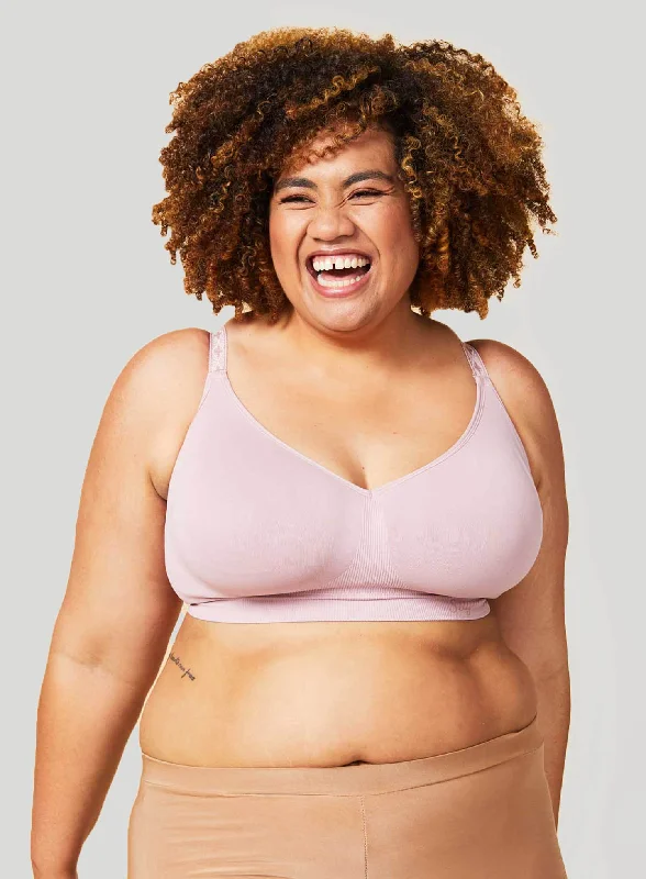 Sugar Candy: Sugar Candy Fuller Bust Seamless Everyday Comfort Bra Pink