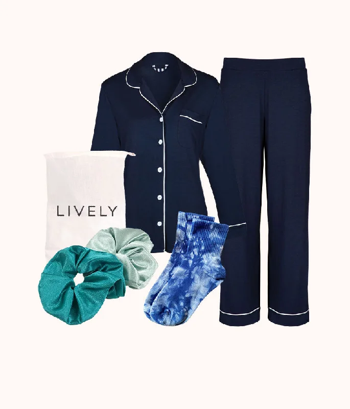 The High-Style Lounge Kit: Midnight Navy