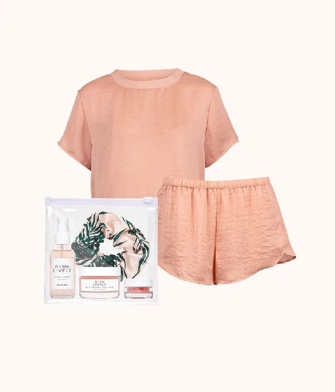 The Luxe Lounge Kit: Shell Pink