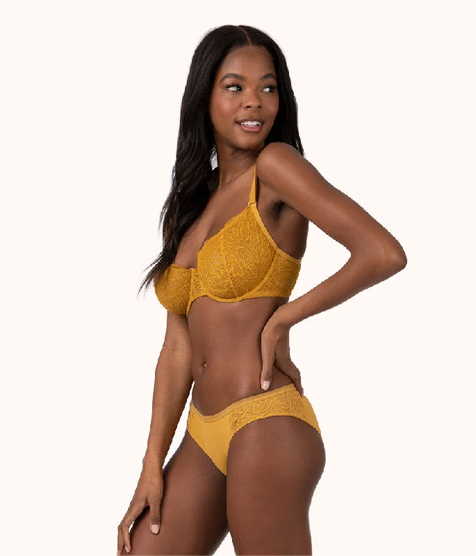 The Palm Lace Bikini: Turmeric