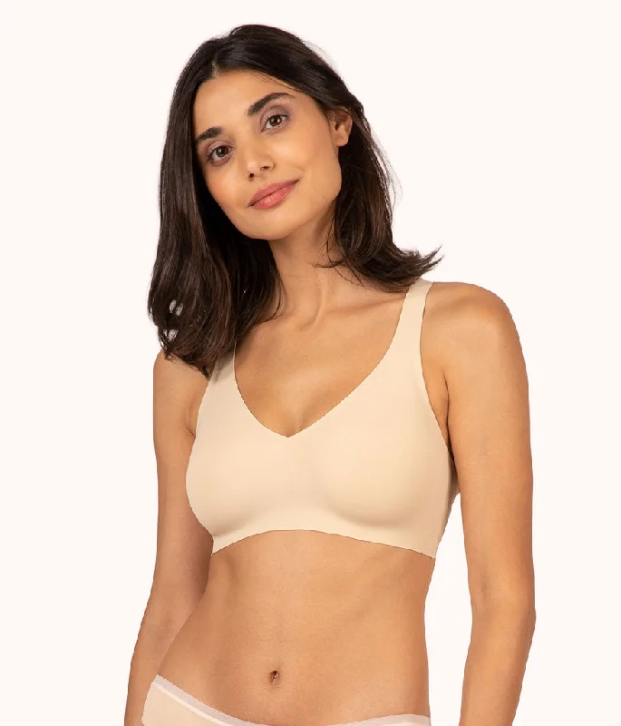 The Sleek Crossback Bralette: Toasted Almond