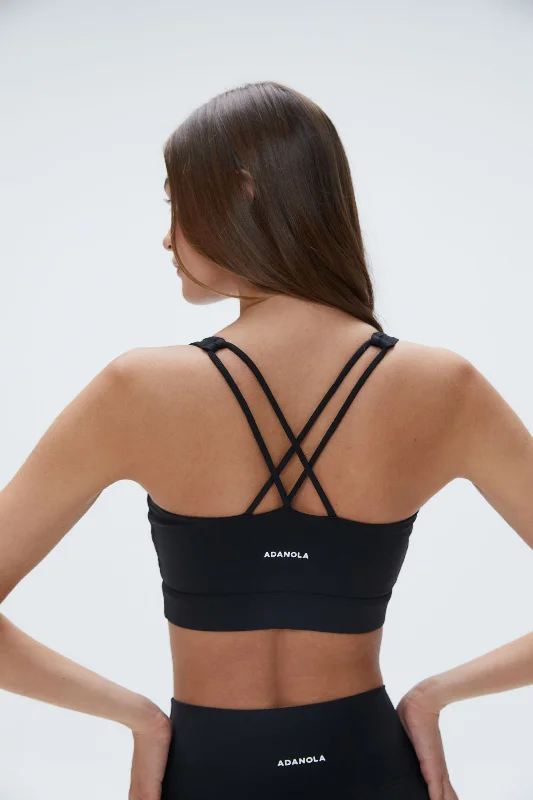 Ultimate Cross Back Bra - Black