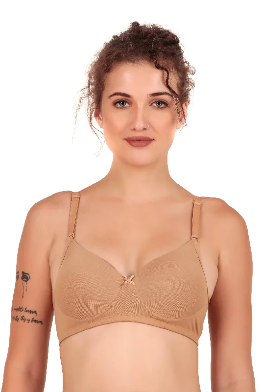 VONZZO BRACC3001 SOLID SEAMLESS PUSH UP PADDED BRA