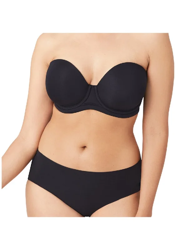 Red Carpet Strapless Underwire Bra Black- 854119