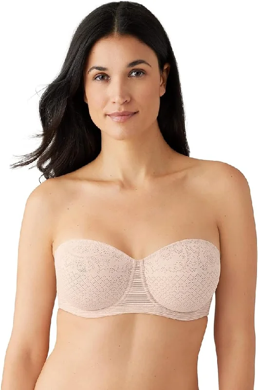 WACOAL VISUAL EFFECTS STRAPLESS MINIMIZER BRA 854310