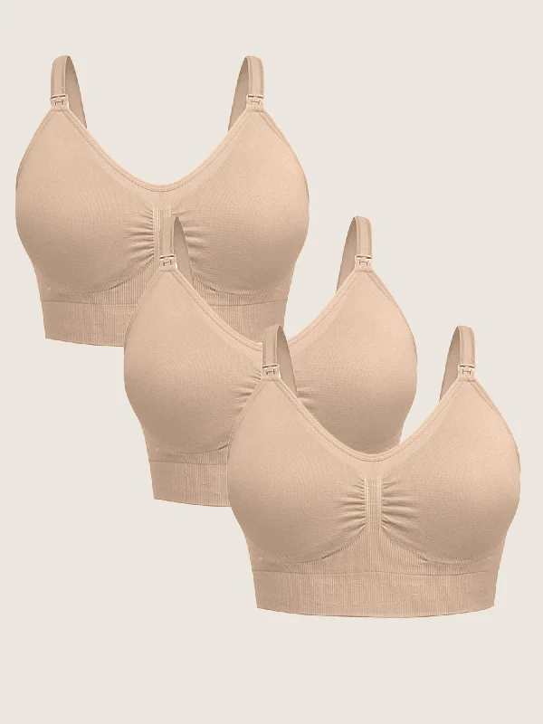 Wash Wear Spare® Nursing Bra Pack | Beige