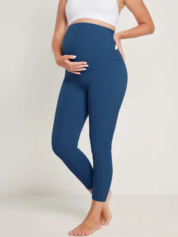 Super High Waist Maternity Leggings 25"