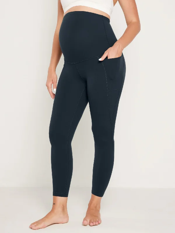 Maternity Leggings with Pockets 25"